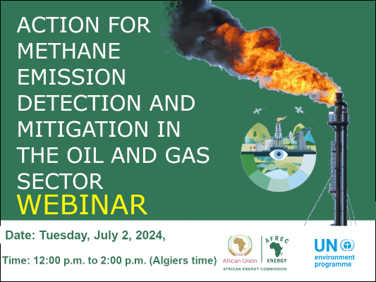 Action for Methane Emission Detection and Mitigation in the Oil and Gas Sector Webinar