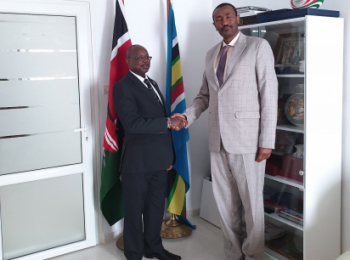 Visite à l'ambassade du Kenya